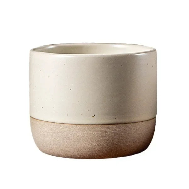 Vintage Japanese Ceramic Coffee Mug | Wabi-Sabi Handmade Tea Cup 100ml 180ml 230ml