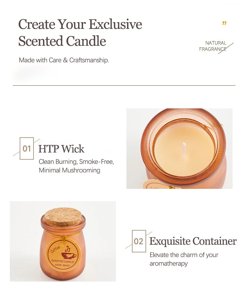 Oriental Woody Scented Candle in Jar | Home Décor, Wedding Favours & Gifts for Women & Men