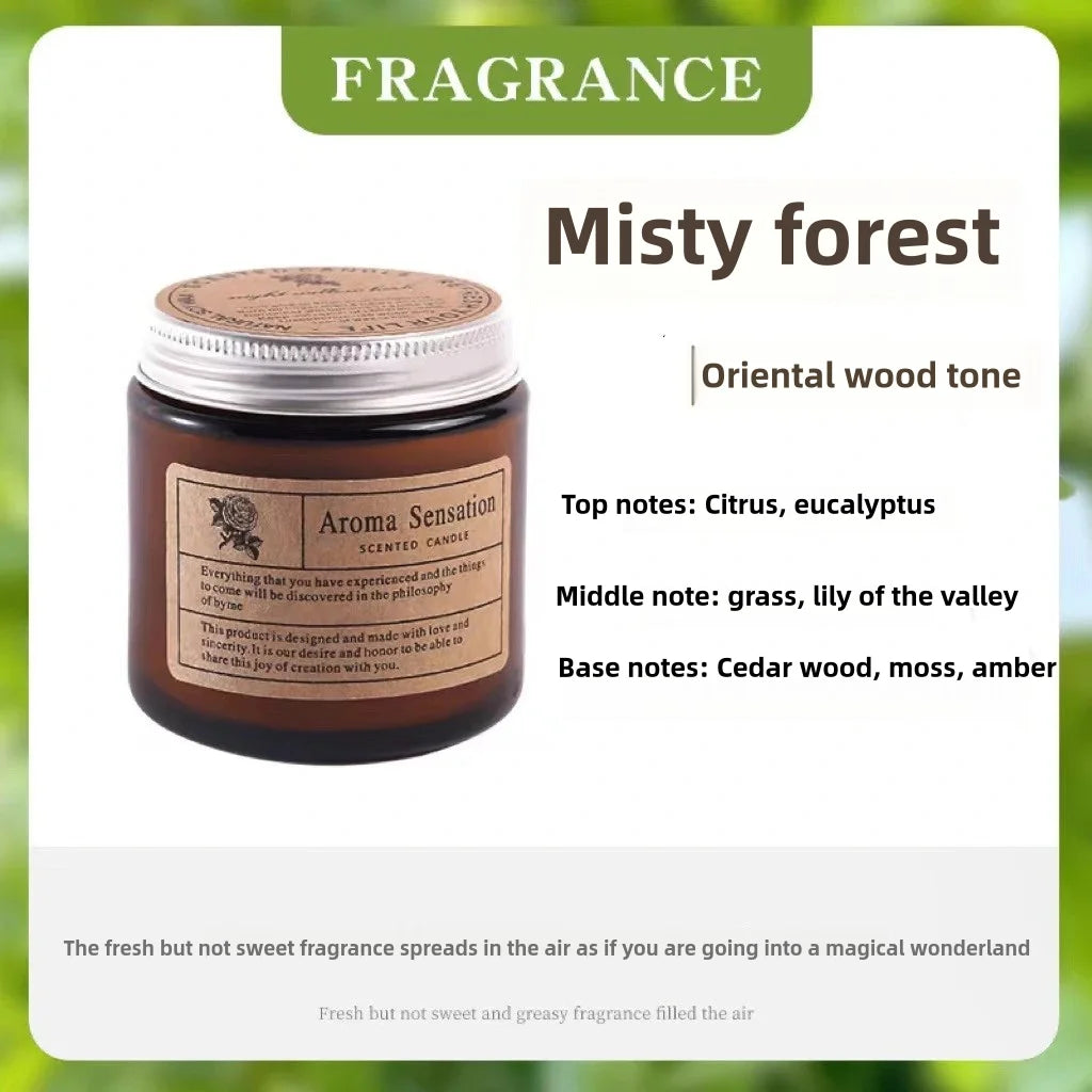 Luxury Soy Wax Scented Candle | Smokeless Essential Oil Aromatherapy Candle for Home & Gifting
