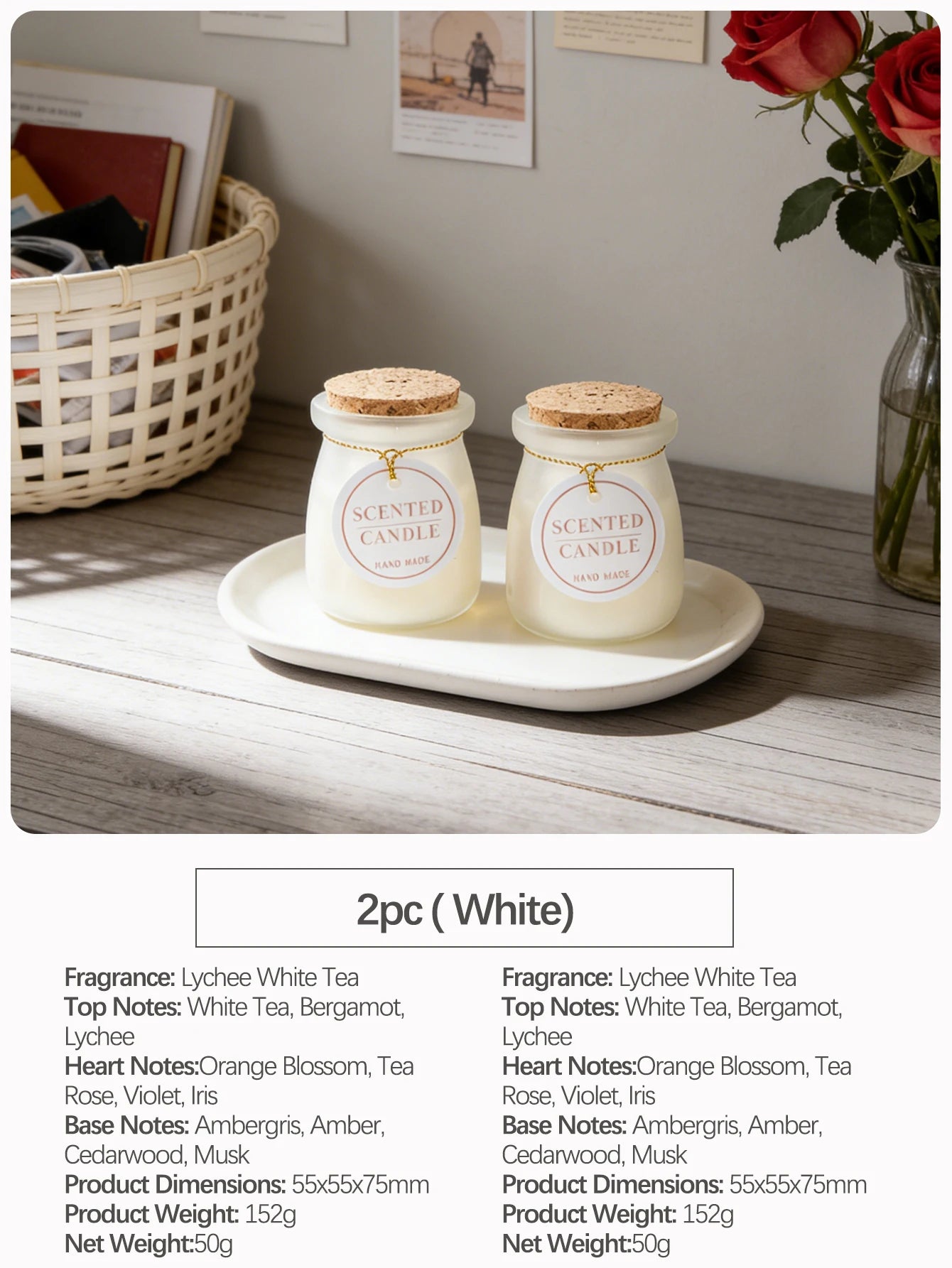 Oriental Woody Scented Candle in Jar | Home Décor, Wedding Favours & Gifts for Women & Men
