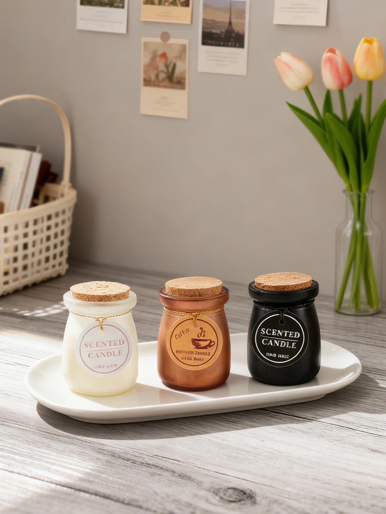 Oriental Woody Scented Candle in Jar | Home Décor, Wedding Favours & Gifts for Women & Men