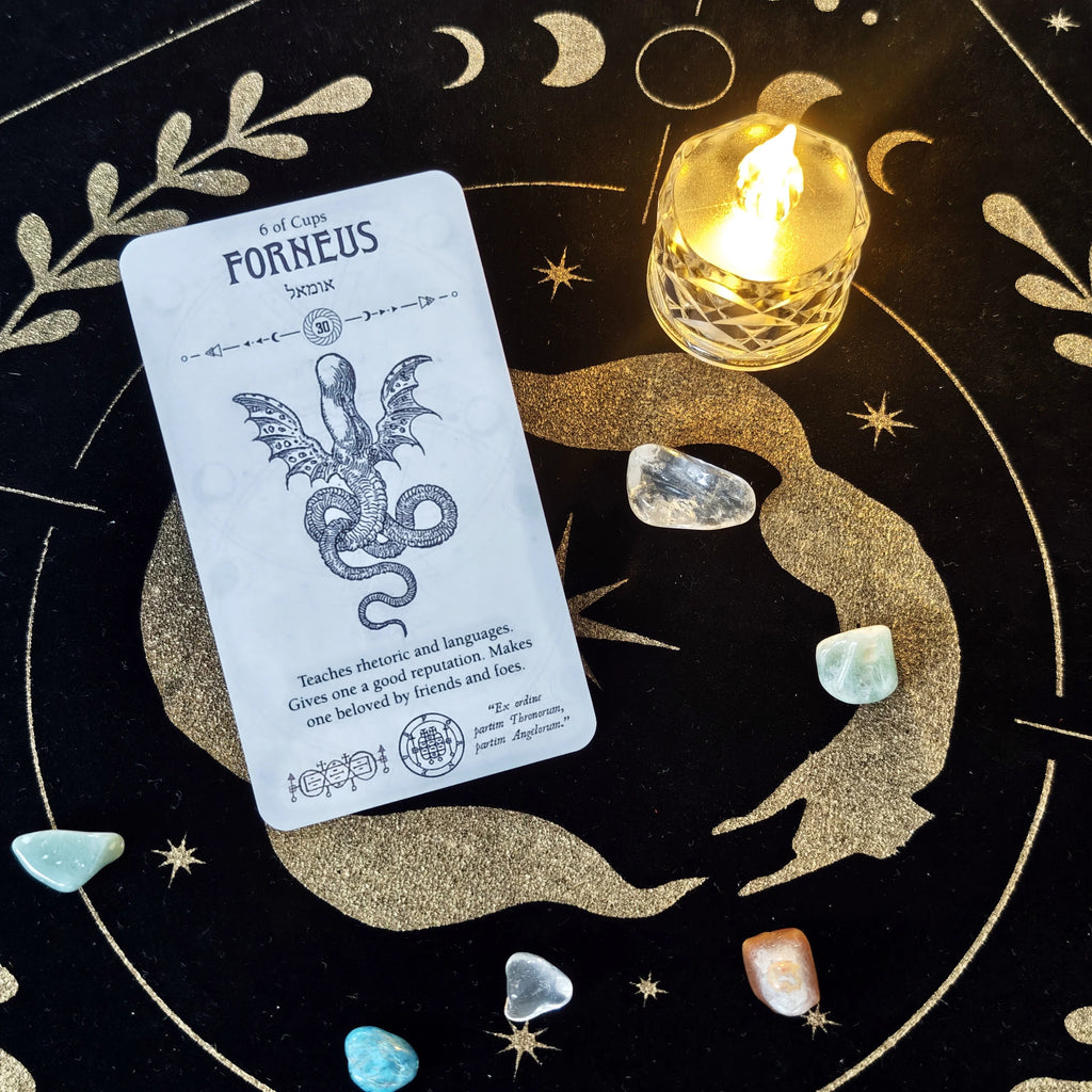 Occult Tarot Card Deck | 78-Card Oracle Set for Divination, Meditation & Spiritual Practice