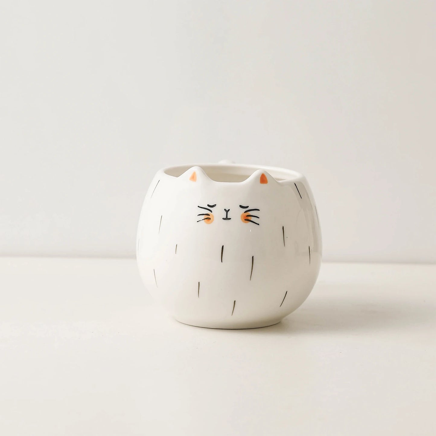 Cute Cat Shaped Ceramic Mug | Afternoon Tea Milk Coffee Cup Home Drinking Set