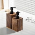Elegant Wooden Soap Dispenser Hand Sanitizer & Lotion Bathroom Accessory