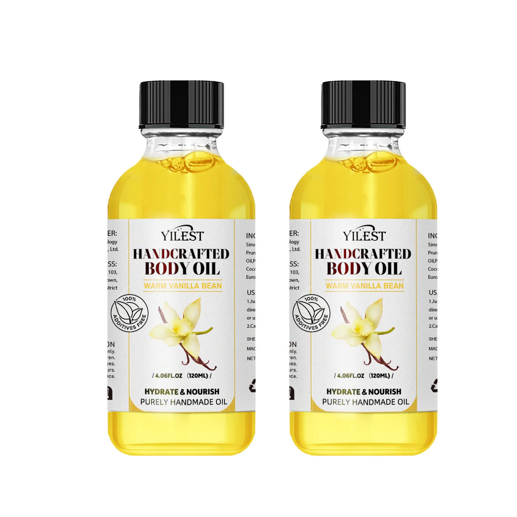 120ml Body Massage Oil | Relaxing Plant Essential Oil for Stress Relief, Muscle Nourishment & Spa