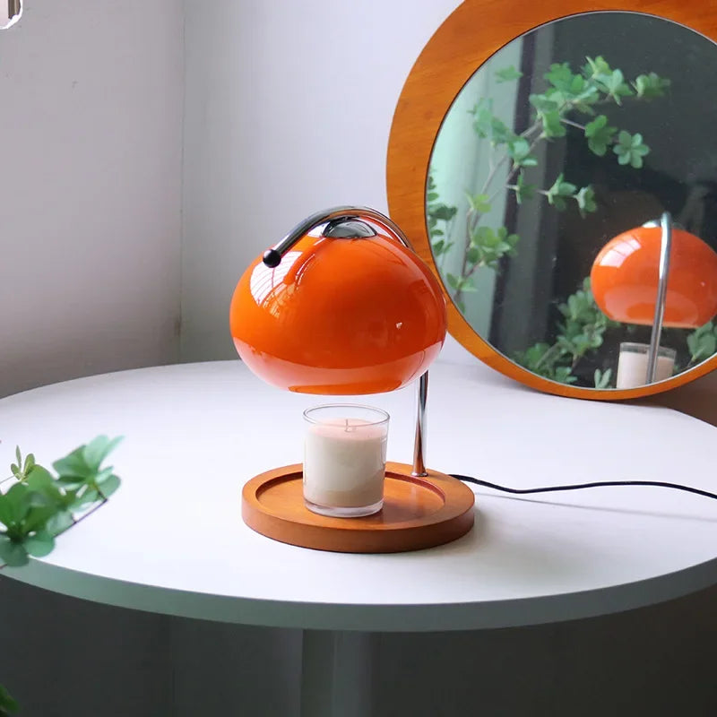 Candle Warmer Lamp with Dimmer | Retro Glass Aromatherapy Wax Melting Lamp & Candle Heater