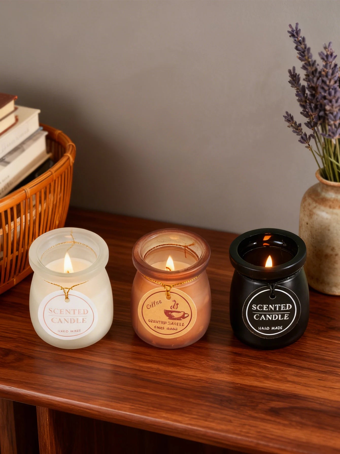 Oriental Woody Scented Candle in Jar | Home Décor, Wedding Favours & Gifts for Women & Men