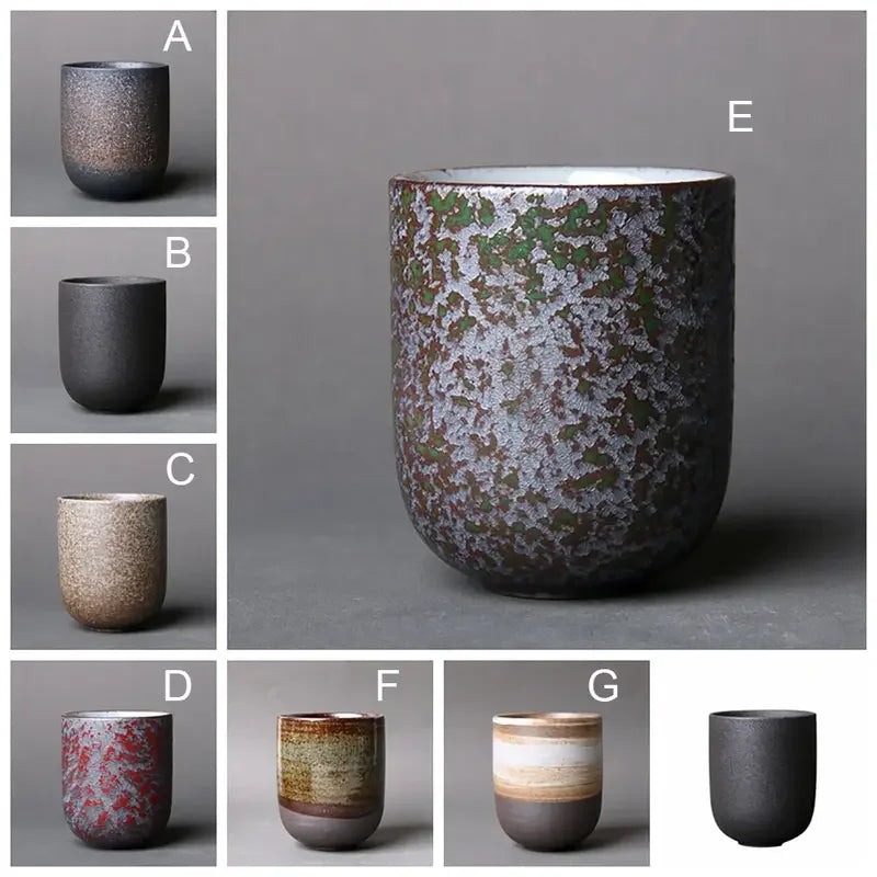 Kung Fu Ceramic Tea Cup | 120ml Porcelain Teacup Microwave Safe Reusable Drinkware