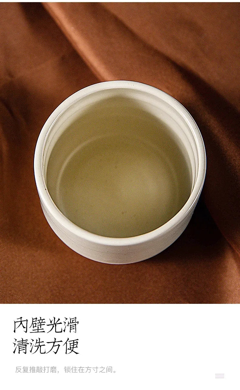 Vintage Japanese Ceramic Coffee Mug | Wabi-Sabi Handmade Tea Cup 100ml 180ml 230ml