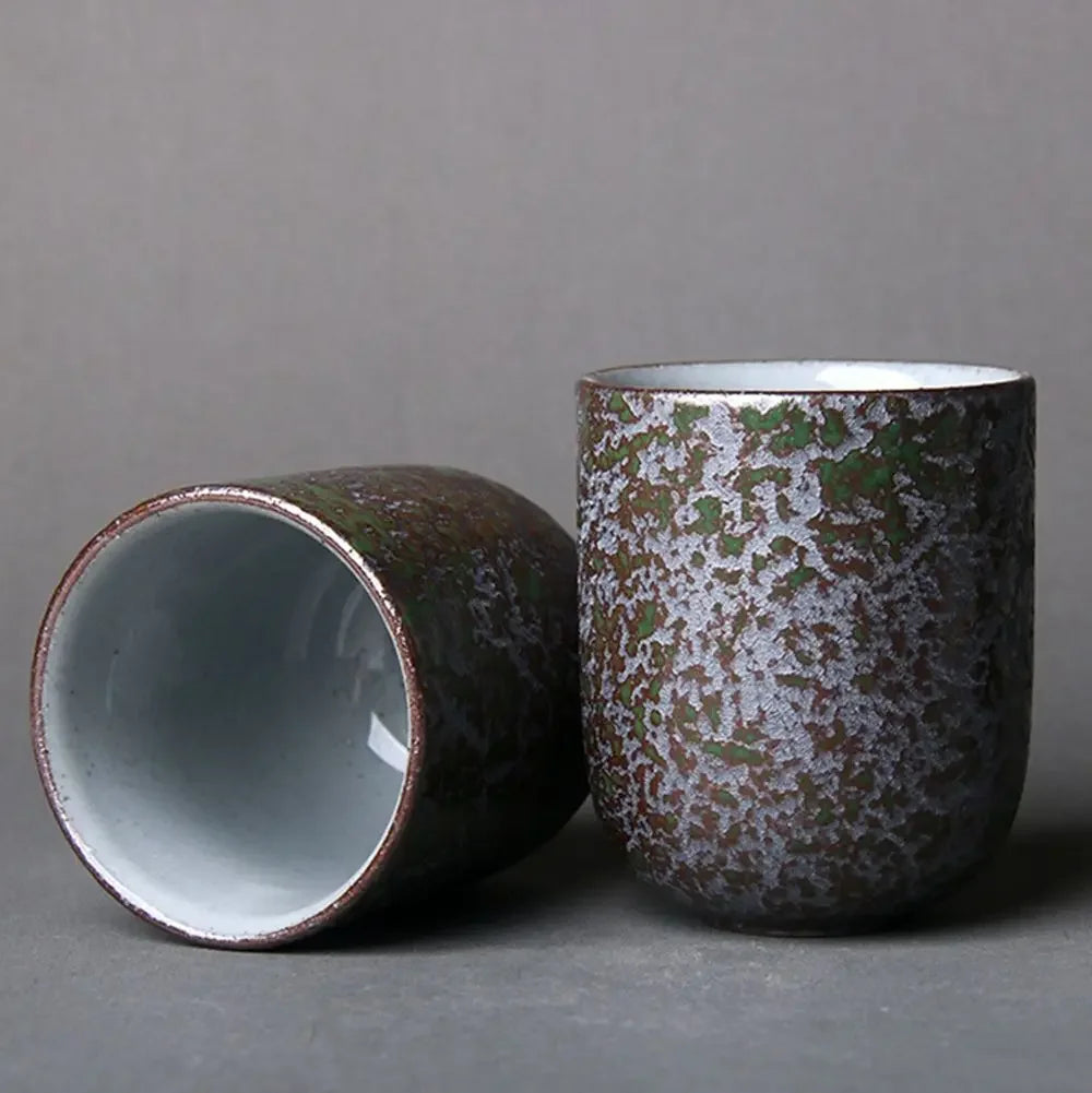 Kung Fu Ceramic Tea Cup | 120ml Porcelain Teacup Microwave Safe Reusable Drinkware