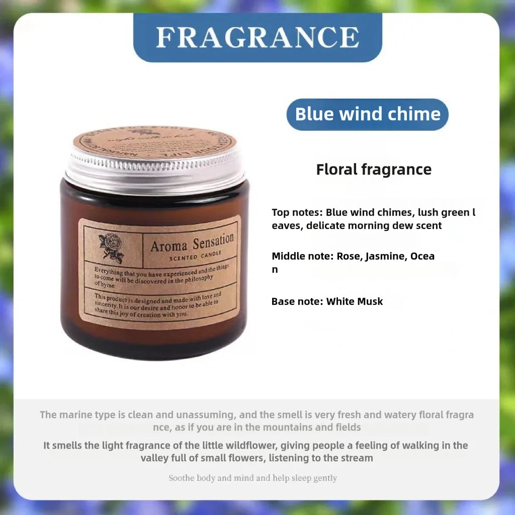 Luxury Soy Wax Scented Candle | Smokeless Essential Oil Aromatherapy Candle for Home & Gifting