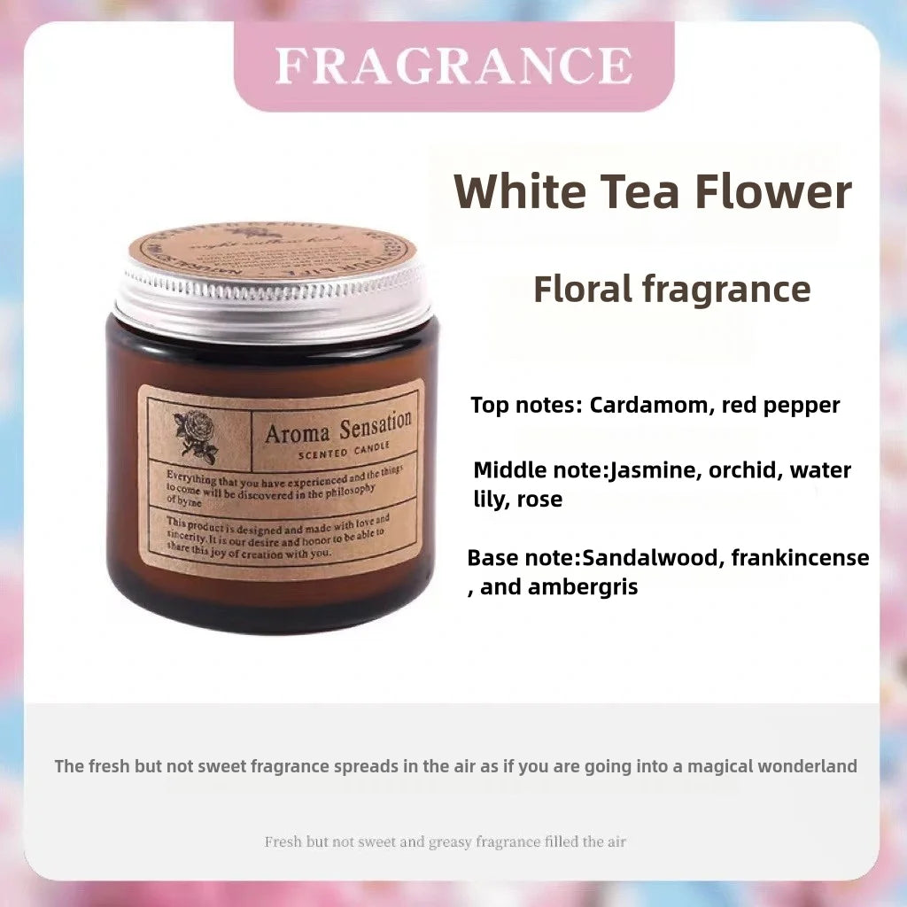 Luxury Soy Wax Scented Candle | Smokeless Essential Oil Aromatherapy Candle for Home & Gifting