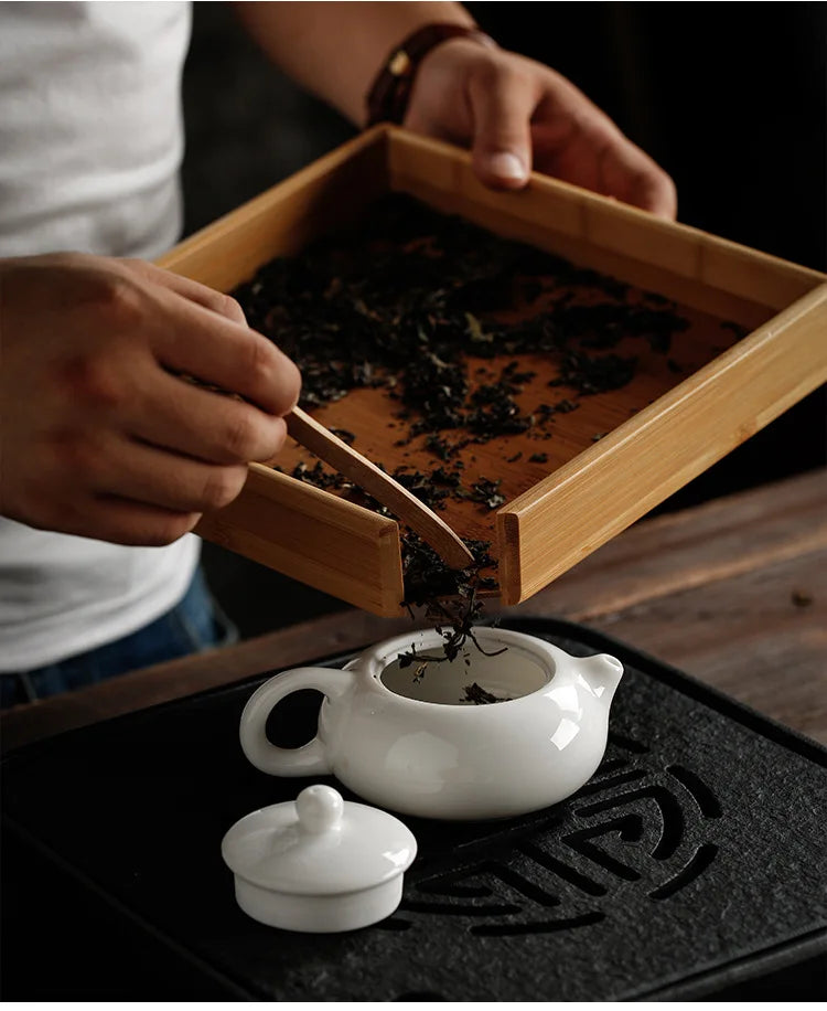 Bamboo Tea Storage Box | Multi-Layer Pu-erh Tea Cake Organiser & Tea Leaf Box