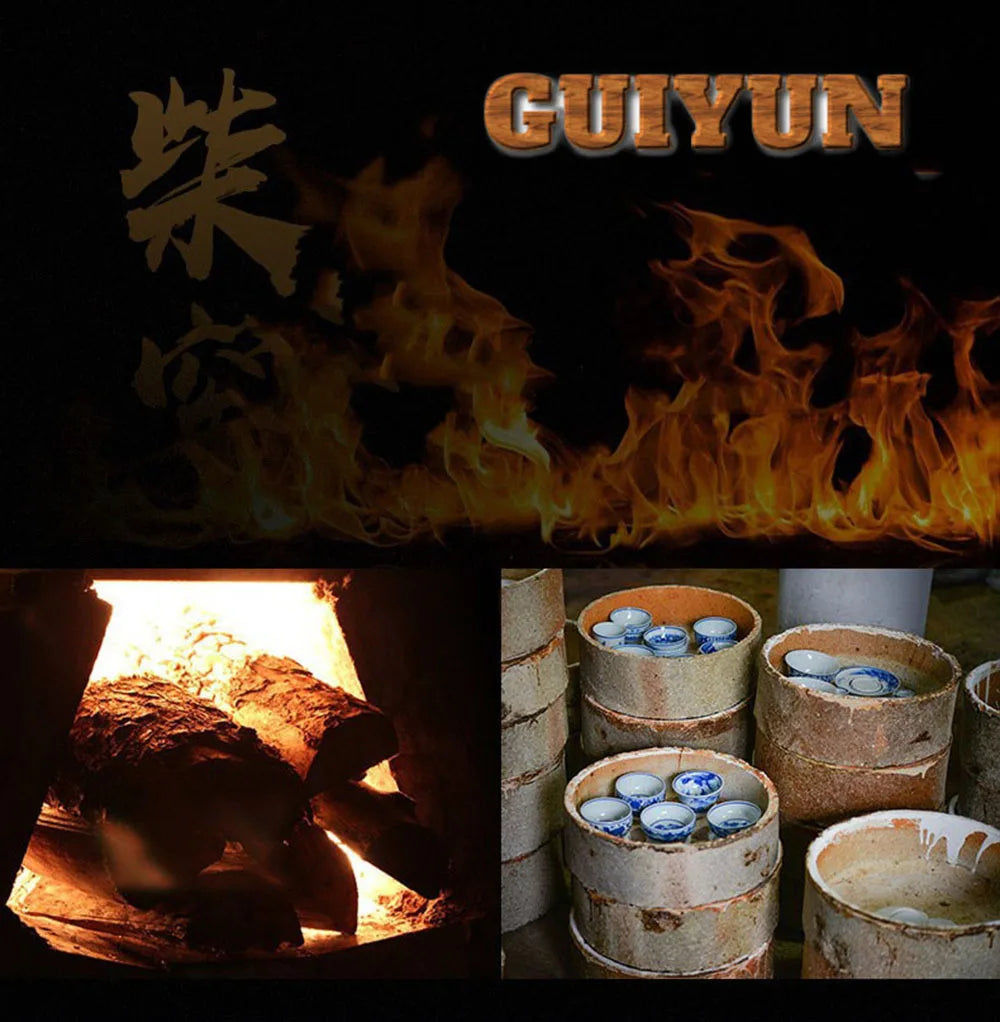 Portable Tea Ceremony Set | 1 Pot 4 Cups Travel Gift Box for Outdoor & Home