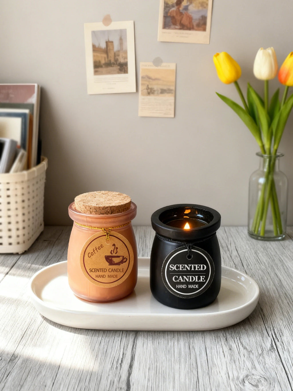Oriental Woody Scented Candle in Jar | Home Décor, Wedding Favours & Gifts for Women & Men