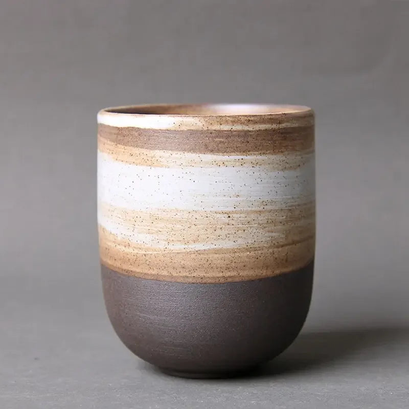 Kung Fu Ceramic Tea Cup | 120ml Porcelain Teacup Microwave Safe Reusable Drinkware