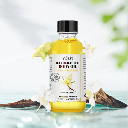 120ml Body Massage Oil | Relaxing Plant Essential Oil for Stress Relief, Muscle Nourishment & Spa
