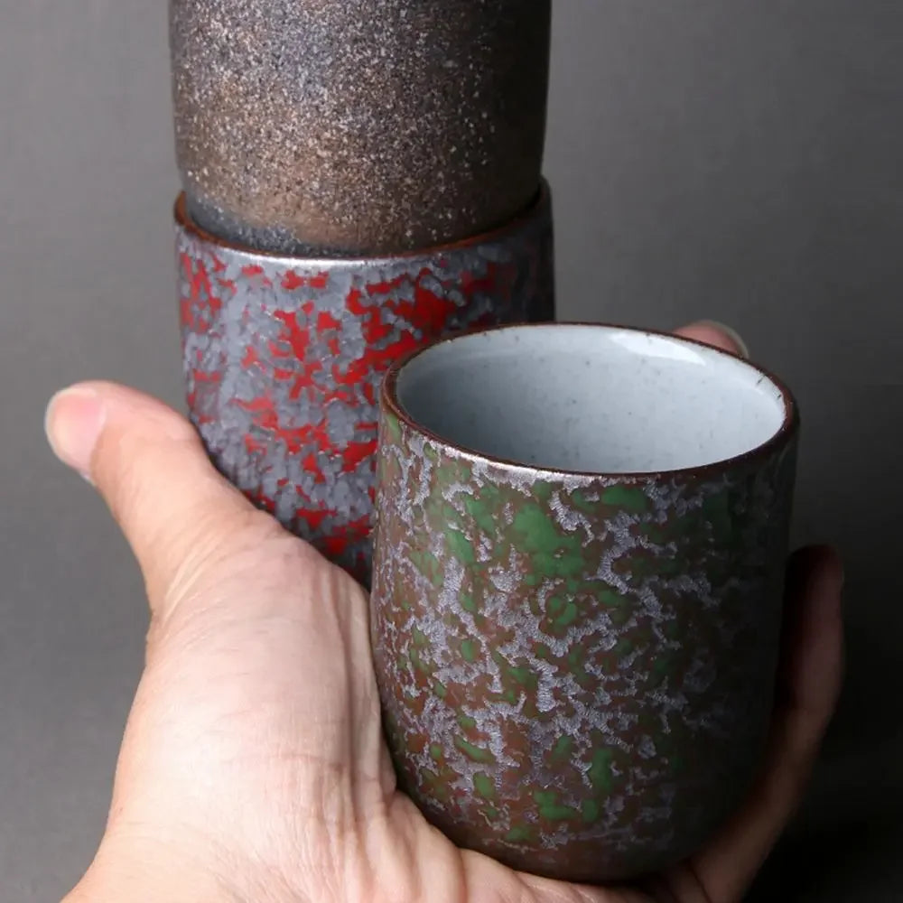 Kung Fu Ceramic Tea Cup | 120ml Porcelain Teacup Microwave Safe Reusable Drinkware