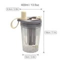 Reusable Kids Water Bottle with Straw & Strainer | Sealed Leak-Proof Drinking Cup